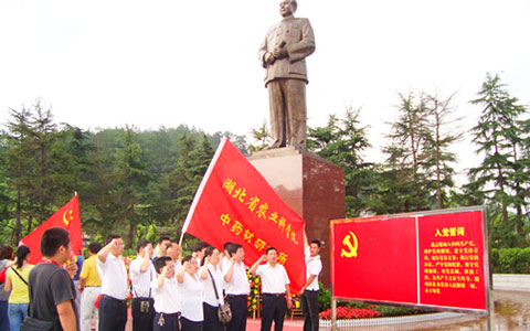 国庆瞻仰毛主席