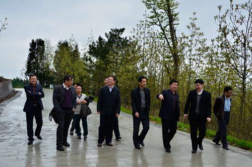 武汉轻工大学主要领导调研华中药用植物园.jpg